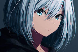 draw anime character profile picture