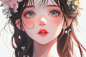 custom anime or manga character designs