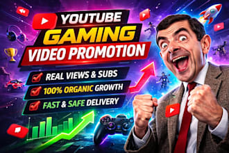 promote your youtube gaming channel to a targeted audience