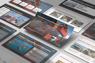 design a powerpoint presentation or investor pitch deck, business plan