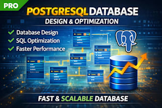design and optimize postgresql database for your application