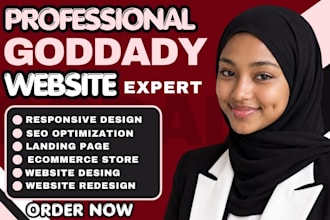 godaddy website design and godaddy redesign website design