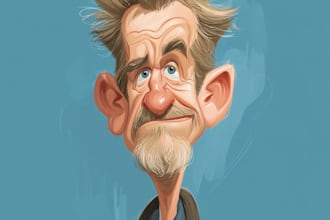 draw bighead cartoon avatar of your photo
