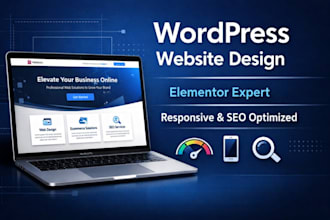 create wordpress website with elementor and acf or elementor pro