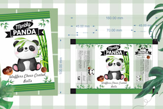 design creative product packaging and label design