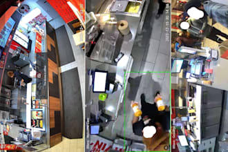 do live cctv monitoring as surveillance assistant