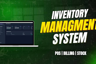 develop simple pos and inventory management systems