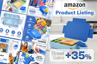 design conversion focused amazon listing images