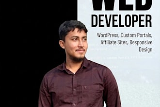 make website according to your needs