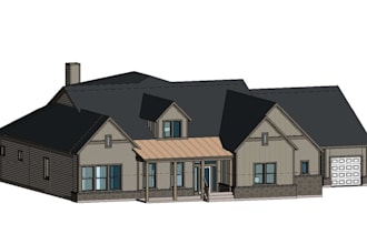 create detailed revit bim model with sheets and lod 350