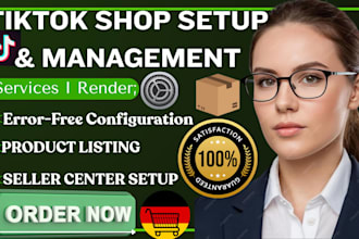 manage your tik tok shop germany product listing orders and shop optimization