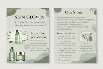 design professional and modern flyer design for you