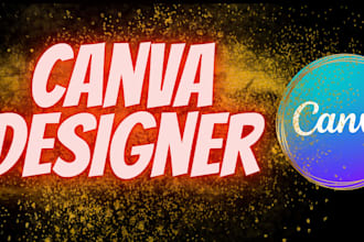 create professional canva pro graphic designs