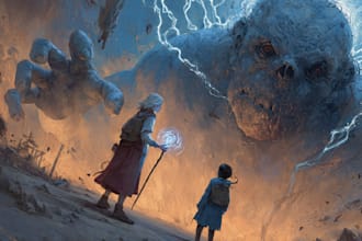 design fantasy, sci fi, horror and dystopian book cover art