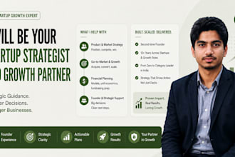 be your strategy advisor and fractional founder