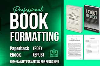 do paperback formatting for amazon kdp, ingramspark and kobo