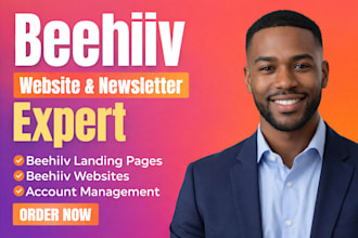 setup beehiiv newsletter, beehiiv landing page, ai newsletter, beehiiv website