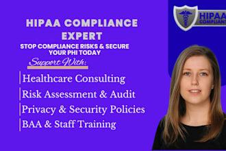 provide expert hipaa compliance consultancy and risk assessment