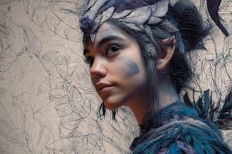 draw your fantasy character