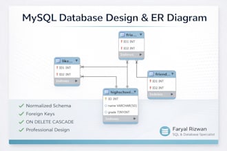 create optimized mysql database structure for your software