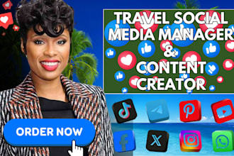 be your travel business social media manager travel facebook page manager travel