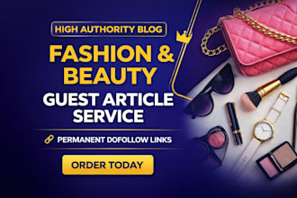 fashion guest post on high da fashion websites