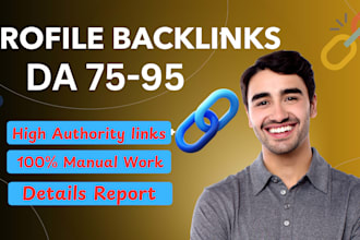 profile backlink da 95