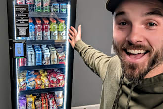 do cold calling for high traffic vending machine and atm locations