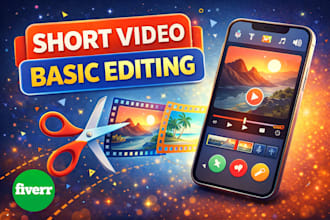 basic video editing add text add credits or as you demand