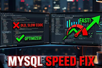 fix slow mysql queries and optimize database performance fast