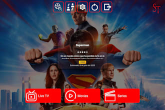 customized iptv player, tivimate, ibo pro player , smarter with admin panel