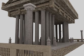 model 3d game assets with pbr texturing