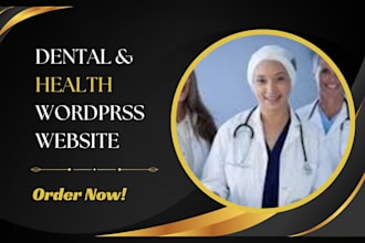 build a professional medical or dental clinic website