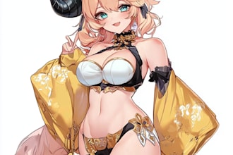 create anime portrait avatar illustration