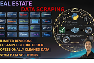 do real estate scraping and data extraction from property sites