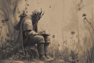 draw your fantasy character