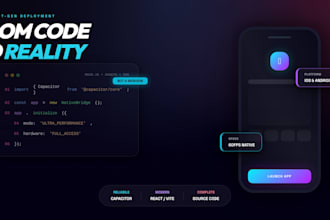 convert your website into a premium native android and ios app using capacitor