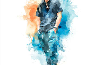 draw your photo into vactor portraits,cartoon caracture