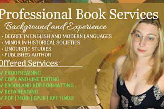 format your ebook or book for publishing