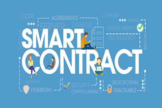 create smart contract, react web3, dapp, blockchain development, API integration