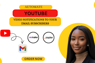 automate youtube video notifications to your email subscribers using make