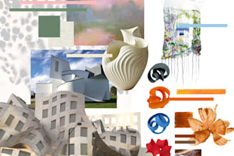 create high end fashion mood boards and trend forecasts