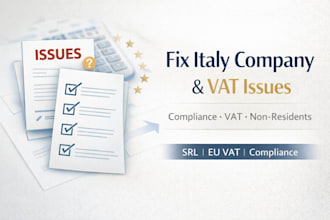 resolve italy company vat compliance issues vat issues  eu vat help