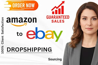 do ebay dropshipping  on profite share and ebay listing SEO