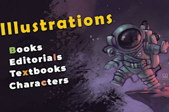 create custom cartoon illustrations