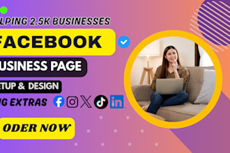 create impressive professional facebook business page setup