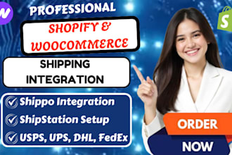 setup fedex shipstation shipbob usps ups shipping method for shopify wordpress
