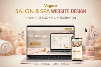 design vagaro spa website vagaro salon website, vagaro website booking page