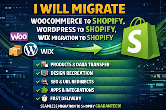 migrate woocommerce to shopify wordpress to ecommerce wix migration to website