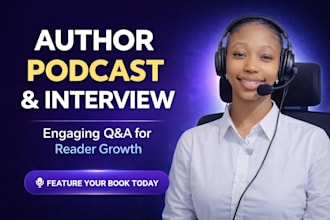 host author podcast, author interview for readers engagement question and answer